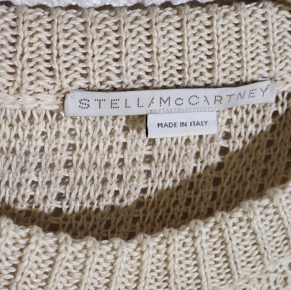 Stella McCartney Cream Knit Sweater - Picture 5 of 5